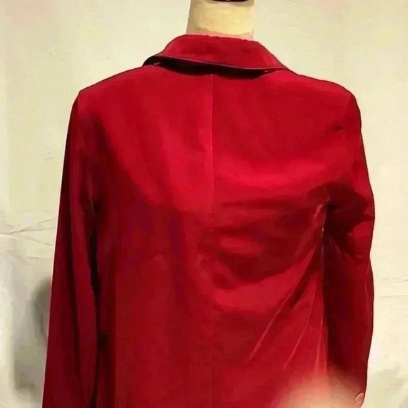 ANNE KLEIN womens trench coat Jacket Size P Lot J151 - Picture 8 of 9